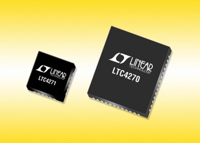 LTC4270/LTC4271 chipset per controller PSE PoE isolati a 12 porte